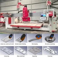 ما هي سرعة حركة محاور منشار CNC ذي 5 محاور لقطع الأحجار؟